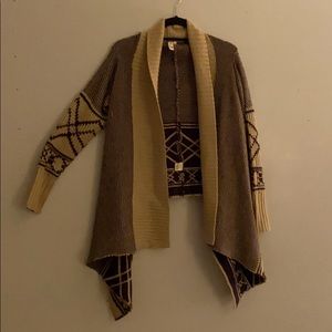 Sweater cardigan shirt